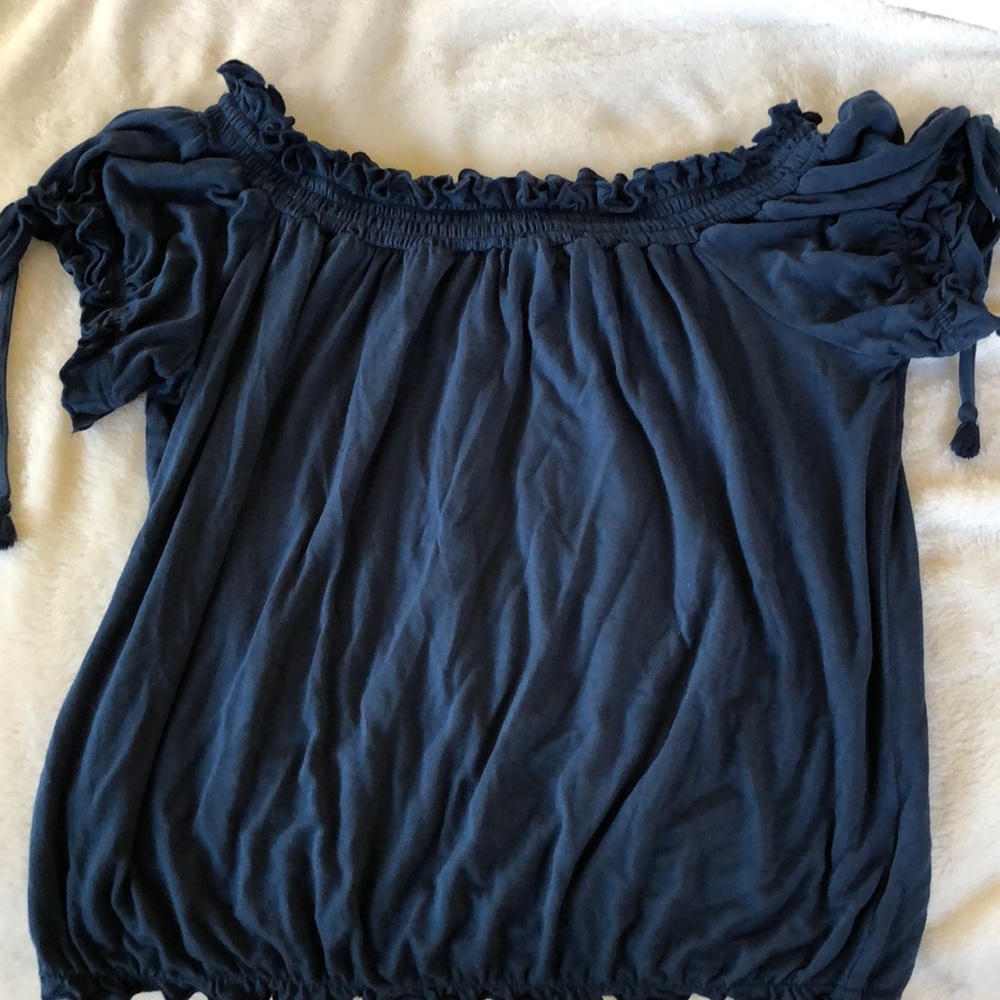 blue American Rag shirt
